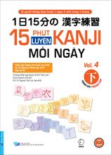 15 Phút Luyện Tập Kanji Mỗi Ngày Vol 4