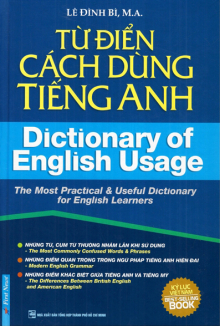 Từ Điển Cách Dùng Tiếng Anh - Dictionary Of English Usage